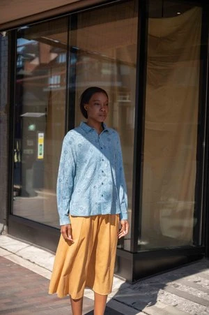 11.11 ELEVEN ELEVENLingua Skirt - Mustard 3 11.11 ELEVEN ELEVENLingua Skirt - Mustard