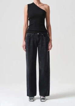 AGOLDEYasmin Asymmetric Tank - Black