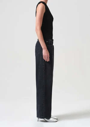 AGOLDEYasmin Asymmetric Tank - Black 6 AGOLDEYasmin Asymmetric Tank - Black - Image 4