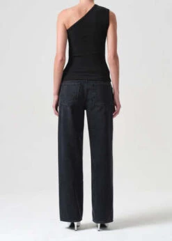 AGOLDEYasmin Asymmetric Tank - Black 11 AGOLDEYasmin Asymmetric Tank - Black -CYNTHIA Clothing Shop AGolde Yasmin Asymmetric Tank in Black 20231023002401 2