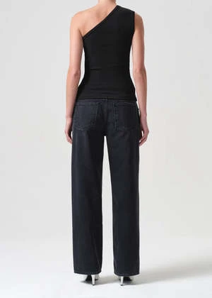 AGOLDEYasmin Asymmetric Tank - Black 7 AGOLDEYasmin Asymmetric Tank - Black - Image 5