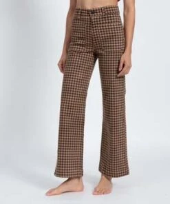 Mabel And MossASKK NY Sailor Pant Plaid - Camel -CYNTHIA Clothing Shop ASKK NY Sailor Pant Plaid Camel 20231028054028