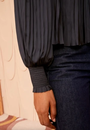 Ulla JohnsonAidy Blouse - Noir 5 Ulla JohnsonAidy Blouse - Noir - Image 3