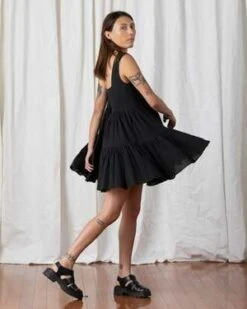 Ali GoldenFULL TANK DRESS - BLACK 10 Ali GoldenFULL TANK DRESS - BLACK -CYNTHIA Clothing Shop Ali Golden FULL TANK DRESS BLACK 20230224201141