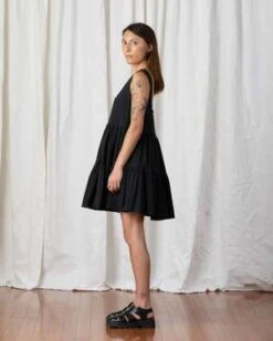 Ali GoldenFULL TANK DRESS - BLACK 13 Ali GoldenFULL TANK DRESS - BLACK -CYNTHIA Clothing Shop Ali Golden FULL TANK DRESS BLACK 20230224201143