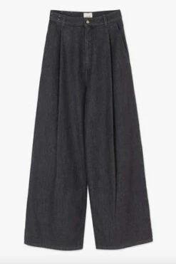 AlysiWide Leg Trouser - Black