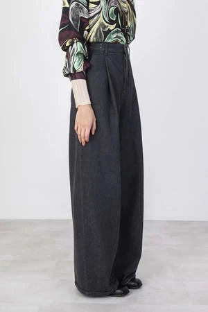 AlysiWide Leg Trouser - Black 4 AlysiWide Leg Trouser - Black - Image 2