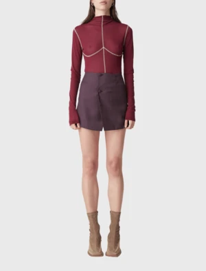 AtoirX Lara Worthington 003 Skirt - Purple 4 AtoirX Lara Worthington 003 Skirt - Purple - Image 2