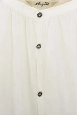 ICHI ANTIQUITESAzumadaki Ramie Flocky Dot Shirt -CYNTHIA Clothing Shop Azumadaki Ramie Flocky Dot Shirt Black 20230627014419