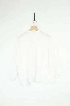 ICHI ANTIQUITESAzumadaki Ramie Flocky Dot Shirt -CYNTHIA Clothing Shop Azumadaki Ramie Flocky Dot Shirt Black 20230627014420