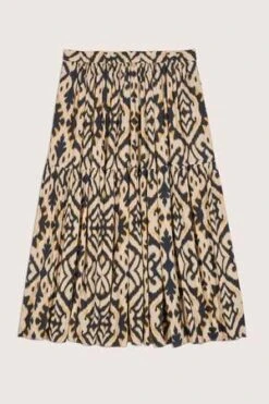 Ba&shLicoli Bohemian Style Skirt - Yellow -CYNTHIA Clothing Shop BA SH Licoli Bohemian Style Skirt in Yellow 20231011233739 2