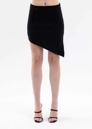 Heliot EmilCAVALANCHE JERSEY SKIRT - BLACK 4 Heliot EmilCAVALANCHE JERSEY SKIRT - BLACK - Image 2