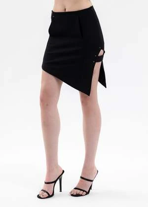 Heliot EmilCAVALANCHE JERSEY SKIRT - BLACK 6 Heliot EmilCAVALANCHE JERSEY SKIRT - BLACK - Image 4