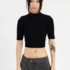 Hyein SeoKNITTED CROP TOP - BLACK 1 Hyein SeoKNITTED CROP TOP - BLACK -CYNTHIA Clothing Shop BLACK KNITTED CROP TOP 20231022232240