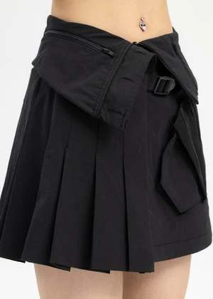 Hyein SeoPLEATED MINI SKIRT - BLACK 4 Hyein SeoPLEATED MINI SKIRT - BLACK - Image 2