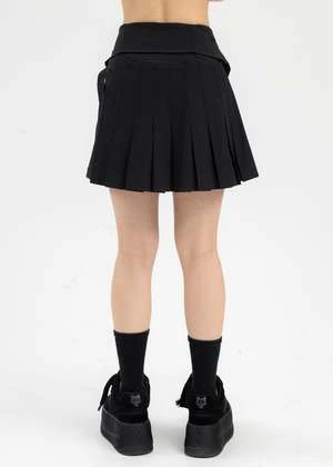 Hyein SeoPLEATED MINI SKIRT - BLACK 6 Hyein SeoPLEATED MINI SKIRT - BLACK - Image 4