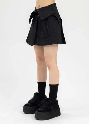 Hyein SeoPLEATED MINI SKIRT - BLACK 5 Hyein SeoPLEATED MINI SKIRT - BLACK - Image 3