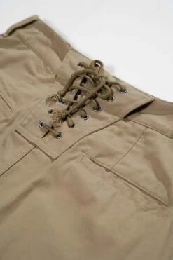 BlankLace Up Skirt - Khaki -CYNTHIA Clothing Shop BLANK Lace Up Skirt Khaki 6 5oz Flat Twill 20230725205020