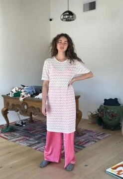 BeklinaLace T Shirt Dress - Ivory -CYNTHIA Clothing Shop Beklina Lace T Shirt Dress Ivory 20230904041615