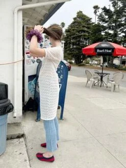 BeklinaLace T Shirt Dress - Ivory -CYNTHIA Clothing Shop Beklina Lace T Shirt Dress Ivory 20230904041617