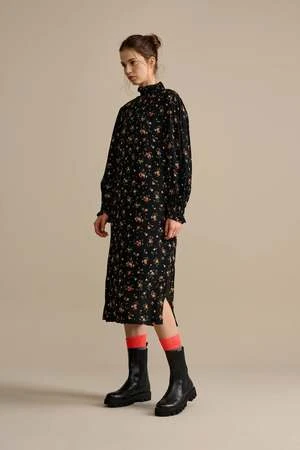 BelleroseHanae Dress - Ebony Floral 4 BelleroseHanae Dress - Ebony Floral - Image 2