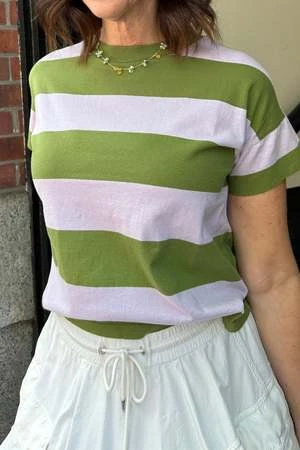 BelleroseVogue T-Shirt - Stripe B 7 BelleroseVogue T-Shirt - Stripe B - Image 5