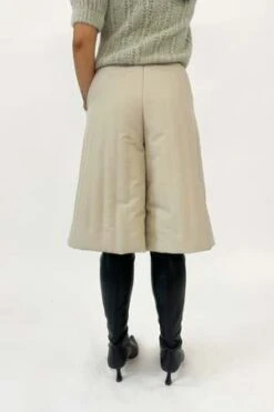 Benjamin BenmoyalWide Quilted Shorts - Beige -CYNTHIA Clothing Shop Benjamin Benmoyal Wide Quilted Shorts Beige 20230614185244