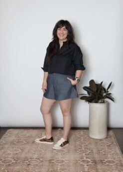 SBJ AUSTINBethany Short - Denim -CYNTHIA Clothing Shop Bethany Short Denim 20210324002218 2