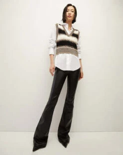 Veronica BeardBeverly Skinny-Flare Vegan Leather Pant -CYNTHIA Clothing Shop Beverly Skinny Flare Vegan Leather Pant 20230926203522 2