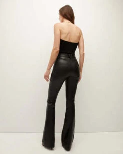 Veronica BeardBeverly Skinny-Flare Vegan Leather Pant -CYNTHIA Clothing Shop Beverly Skinny Flare Vegan Leather Pant 20230926203522 4