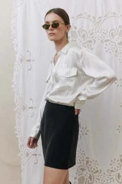 Silk LaundryBoyfriend Shirt