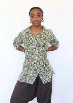 Auntie OtiButton Shirt - Fruit -CYNTHIA Clothing Shop Button Shirt Fruit 20231026055407 2