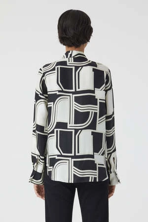 ClosedClassy Silk Blouse - Black 4 ClosedClassy Silk Blouse - Black - Image 2