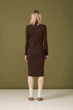 COKLUCHCokluch Robe Jane - Ganache -CYNTHIA Clothing Shop COKLUCH ROBE JANE GANACHE AH23 20230929142318