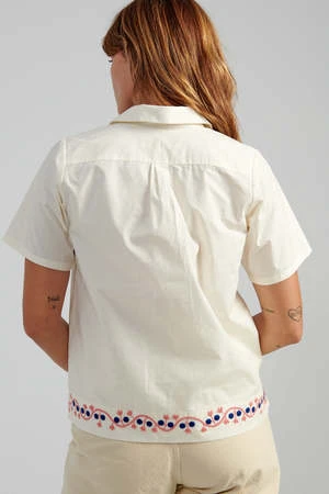 Caron CallahanJohanson Shirt - Storybook Egret Poplin 5 Caron CallahanJohanson Shirt - Storybook Egret Poplin - Image 3