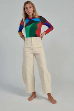 Caron CallahanMorrison Pant - Natural Canvas -CYNTHIA Clothing Shop Caron Callahan Morrison Pant Natural Canvas 20230822013433