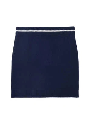 PureCashmere NYCCashmere Mini Skirt - Navy 10 PureCashmere NYCCashmere Mini Skirt - Navy - Image 8