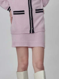 PureCashmere NYCCashmere Mini Skirt - Pink 13 PureCashmere NYCCashmere Mini Skirt - Pink -CYNTHIA Clothing Shop Cashmere Mini Skirt Pink 20230925213027 1