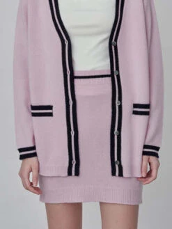 PureCashmere NYCCashmere Mini Skirt - Pink 12 PureCashmere NYCCashmere Mini Skirt - Pink -CYNTHIA Clothing Shop Cashmere Mini Skirt Pink 20230925213027