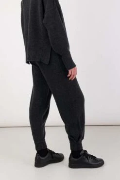 Micaela GregVela Knit Pant - Charcoal -CYNTHIA Clothing Shop Charcoal Vela Knit Pant 20230927034625 2