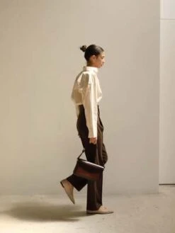 Sophie RueLeith Trouser - Cocoa Brown -CYNTHIA Clothing Shop Cocoa Brown Leith Trouser 20231011015428 2