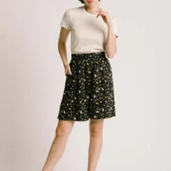 Allison WonderlandColette Skort - Party Print