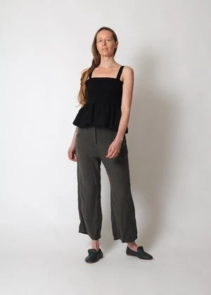 ConiferWashed Linen Pant - Bark 5 ConiferWashed Linen Pant - Bark - Image 3