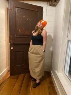 ConradoSydney Pull On Midi Skirt - Khaki -CYNTHIA Clothing Shop Conrado Sydney Pull On Midi Skirt Khaki 20230304205205 1