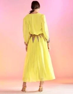 CYNTHIA ROWLEYSelene Sequin Skirt - Yellow 12 CYNTHIA ROWLEYSelene Sequin Skirt - Yellow -CYNTHIA Clothing Shop Cynthia Rowley Selene Sequin Skirt Yellow 20230307222044