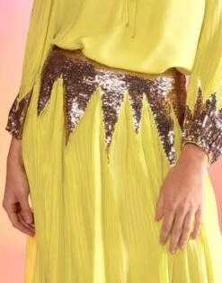 CYNTHIA ROWLEYSelene Sequin Skirt - Yellow 13 CYNTHIA ROWLEYSelene Sequin Skirt - Yellow -CYNTHIA Clothing Shop Cynthia Rowley Selene Sequin Skirt Yellow 20230307222045