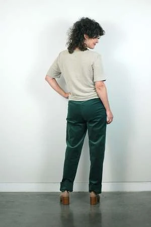 Velouria BoutiqueDakota 100% Hemp Cropped Tee - Canvas 8 Velouria BoutiqueDakota 100% Hemp Cropped Tee - Canvas - Image 6