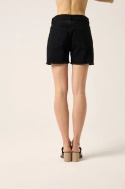 MM6 Maison MargielaDenim Shorts - Black -CYNTHIA Clothing Shop Denim shorts Black MM6 MAISON MARGIELA 20230223144501 1