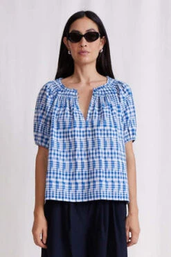 Apiece ApartEsparta Short Sleeve - Gingham 9 Apiece ApartEsparta Short Sleeve - Gingham -CYNTHIA Clothing Shop ESPARTA SHORT SLEEVE 20230710202157 2