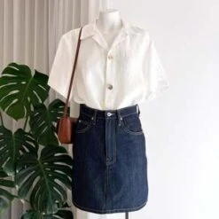 EVE DENIMTallulah Skirt - Raw Denim